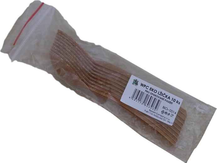 Cucharillas ecológicas de WPC – set de 10 uds.