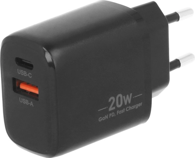 20 W y Power Delivery 3.0 para carga rápida