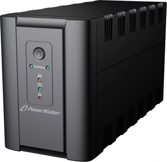 SAI (UPS) POWER WALKER line-interactive 2200 VA, 2× Schuko + 2× IEC, RJ11/RJ45, USB