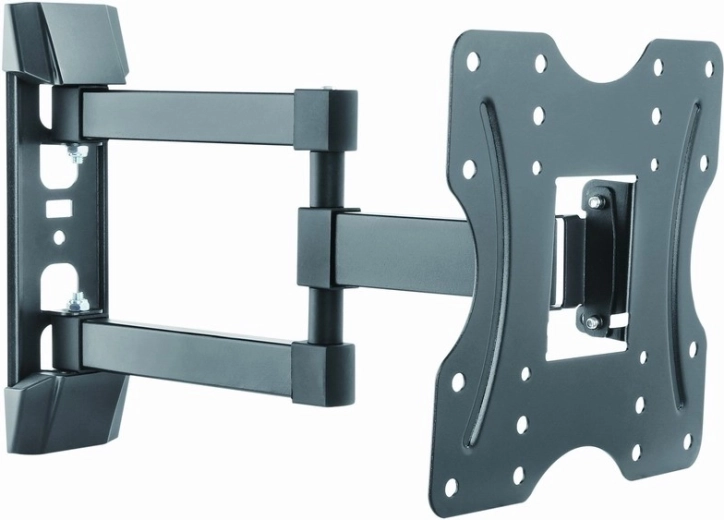 Soporte de pared giratorio e inclinable para TV de 23–42" negro