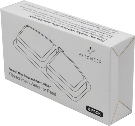 Filtros de recambio para la fuente PETONEER Fresco Mini – 2 uds