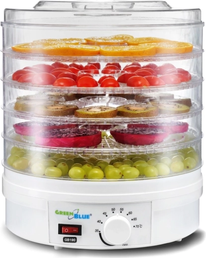 Deshidratador de frutas, verduras y setas GreenBlue