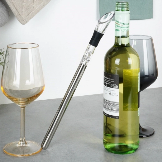 Enfría el vino directamente en la botella