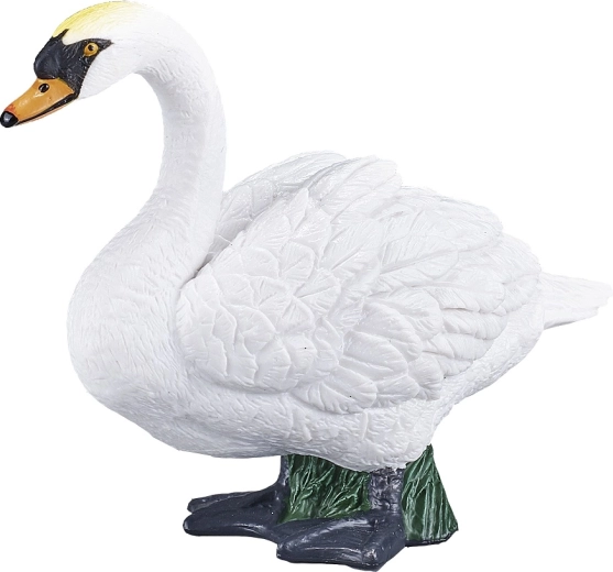Figura realista de plástico: Cisne