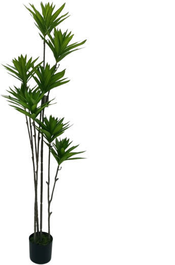 Bambú verde artificial en maceta de 140 cm