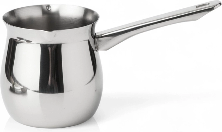 Cezve (ibrik) de acero inoxidable para café turco 600 ml