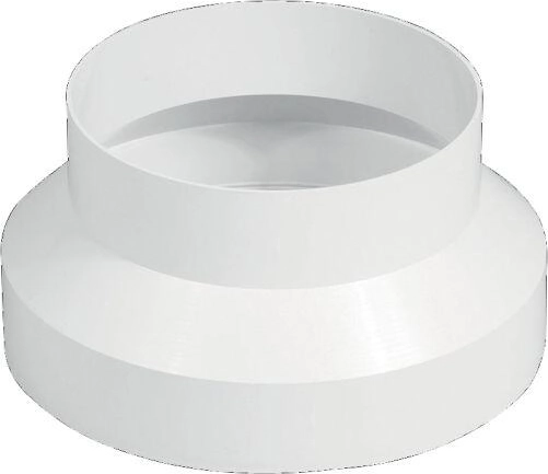 Reducción de conducto de ventilación 100/125 mm de plástico
