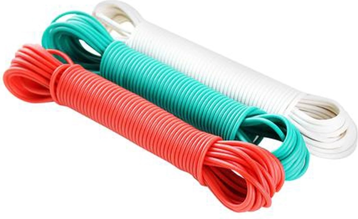 Cuerda para tender la ropa con cable de acero 10 m