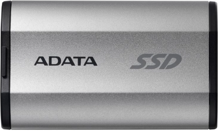 Disco SSD externo ADATA SD810 1TB USB 3.2C 20Gb/s plateado