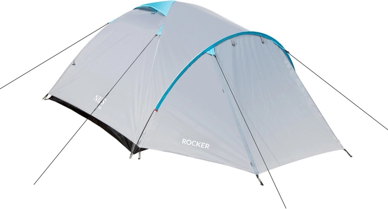 Tienda de campaña turística NILS Camp Rocker gris