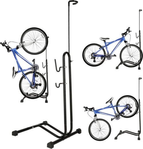 Almacenamiento compacto de la bicicleta