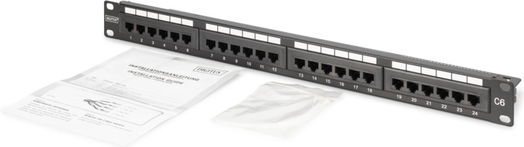 Construcción resistente para rack 19" (1U)