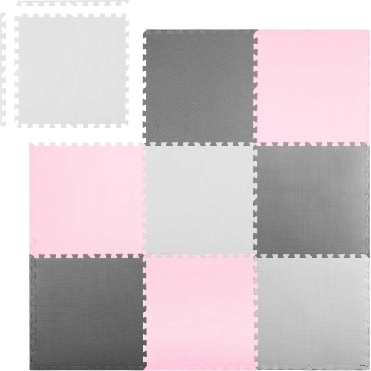 Puzzle modular 9× 60 × 60 cm