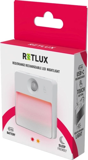 Agradable luz roja y naranja