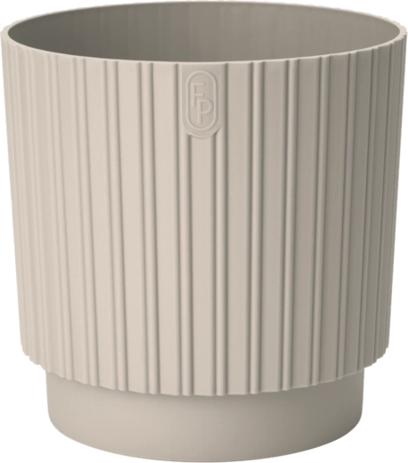 Maceta MIKA Cyli Petit ECO Recycled 18 cm almendra