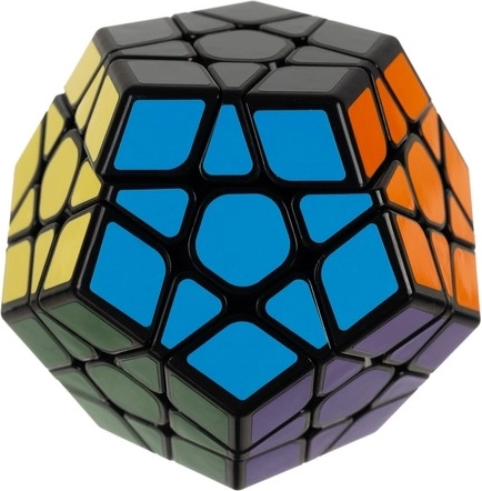 Forma Megaminx: 12 caras, diversión prolongada