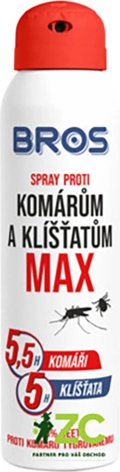Spray repelente contra mosquitos y garrapatas 90 ml MAX BROS