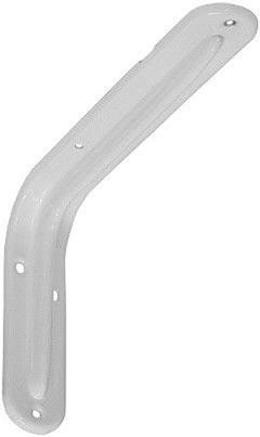 Soporte de consola para estante 200 × 140 mm blanco
