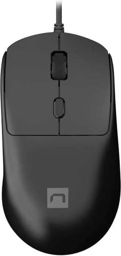 Ratón láser Natec Hawk 2 2400 DPI, negro