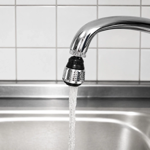 Aireación de agua para ahorrar