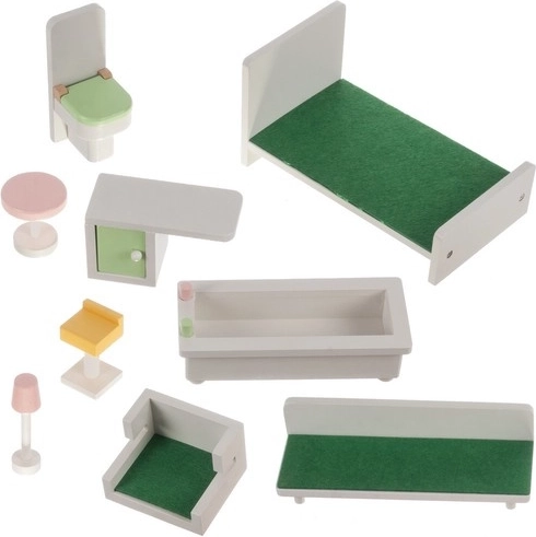 Muebles y accesorios incluidos
