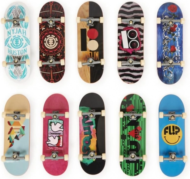 Tech Deck set de 10 mini monopatines