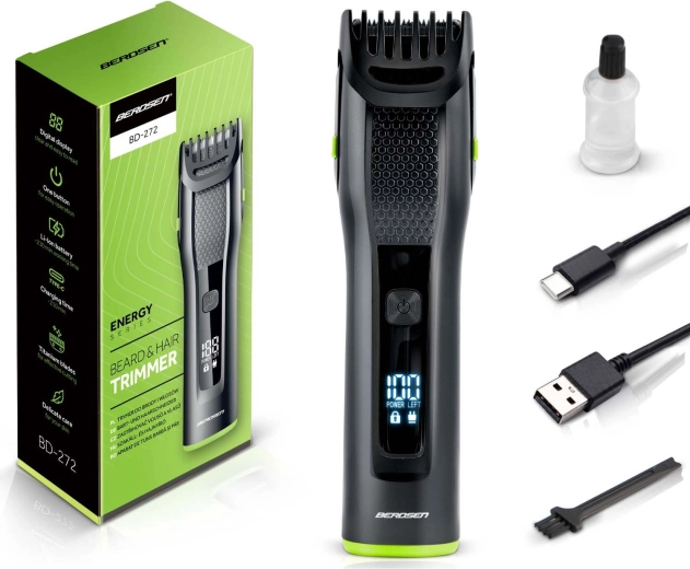 Berdsen BD-272 recortadora inalámbrica de cabello y barba