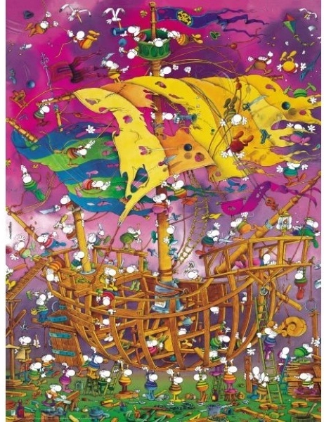 HEYE Puzzle Salven el barco 1500 piezas