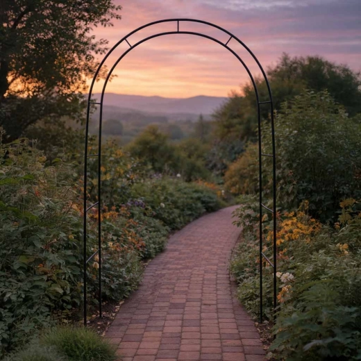 Arco decorativo de jardín