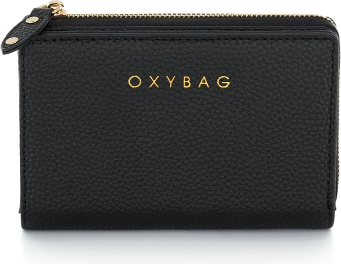 Cartera de mujer de cuero LAST negra