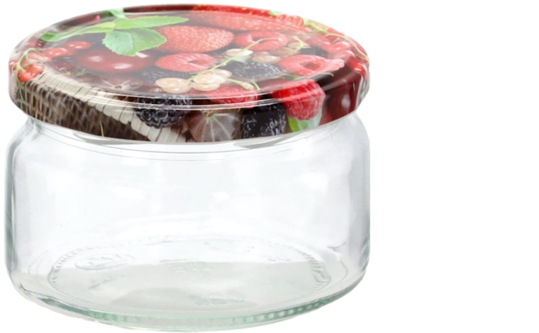 Tarros de 250 ml con tapa de rosca fi 82 (paquete de 8 uds.)