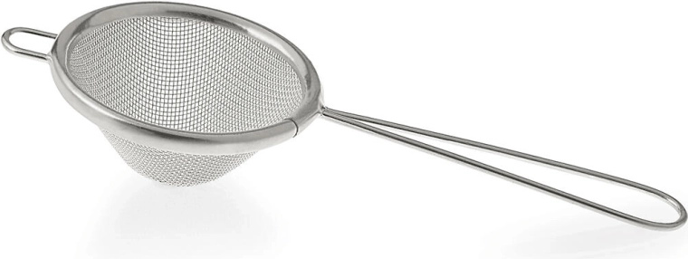 Colador para té 10 cm estañado
