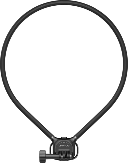 AOCHUAN Free A1 soporte de cuello para cámara de acción (negro)