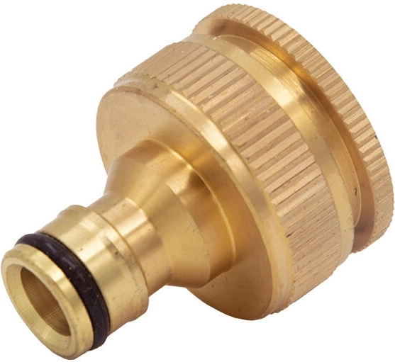 Adaptador AQUA de latón con rosca interior 3/4" y 1"
