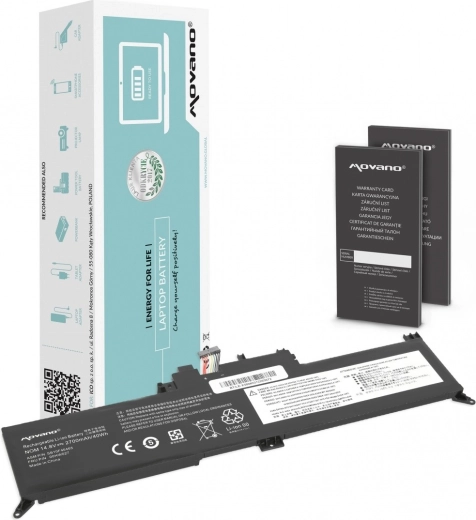 Batería Movano para Lenovo ThinkPad Yoga 260/370/X380 2700 mAh (40 Wh)