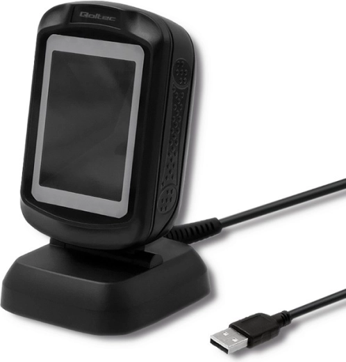 Lector de códigos de barras de sobremesa 1D y 2D con USB
