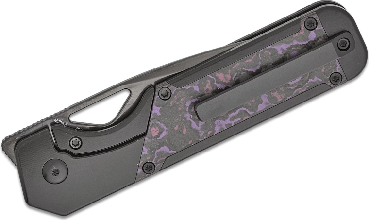Titanio con Fatcarbon Purple Haze para estilo y funcionalidad