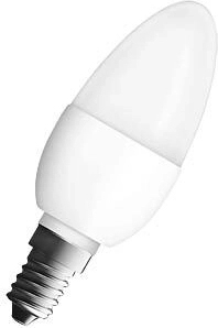 Bombilla LED Neolux tipo vela E14 4 W 2700 K blanco cálido