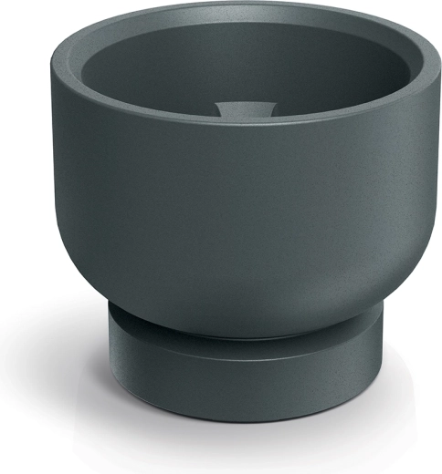 Maceta Molta Base Round 40 cm en color grafito