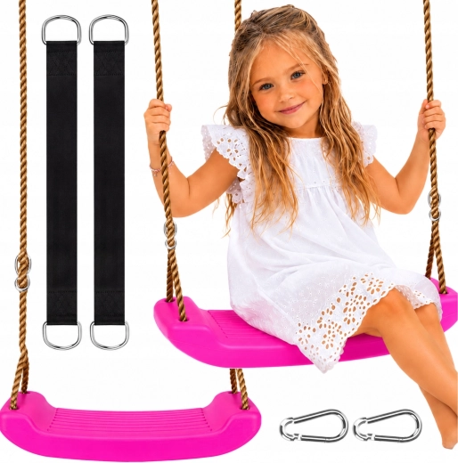 Columpio de jardín infantil Swing-y rosa