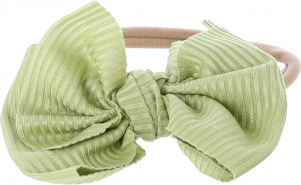 Diadema infantil con lazo – verde