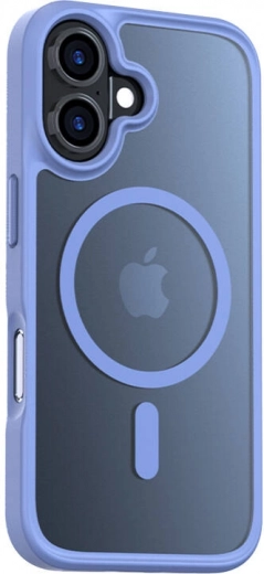 Funda magnética Torras Guardian para iPhone 16 azul