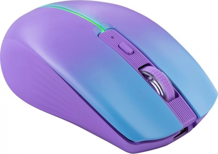 Ratón inalámbrico DEFENDER Mystery MM-301, morado