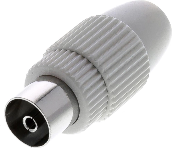 Toma coaxial recta Sencor