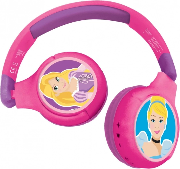 Auriculares infantiles inalámbricos DISNEY Princesas 2 en 1