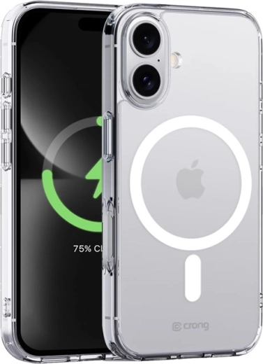 Funda transparente MAG Cover para iPhone 16 MagSafe