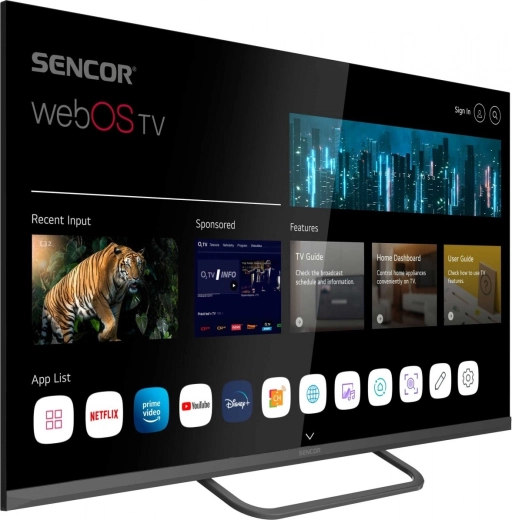 Smart webOS – acceso rápido a aplicaciones