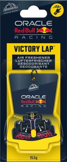 Ambientador colgante para coche ARMOR ALL Oracle Red Bull Victory Lap – tarjeta
