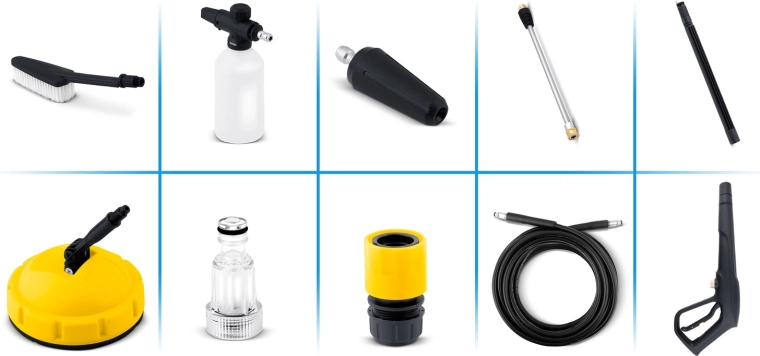 Accesorios versátiles para cada tarea