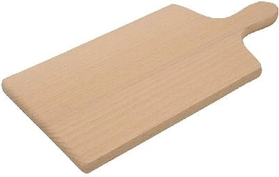 Tabla de cortar para verduras de madera de haya 28 × 12 cm